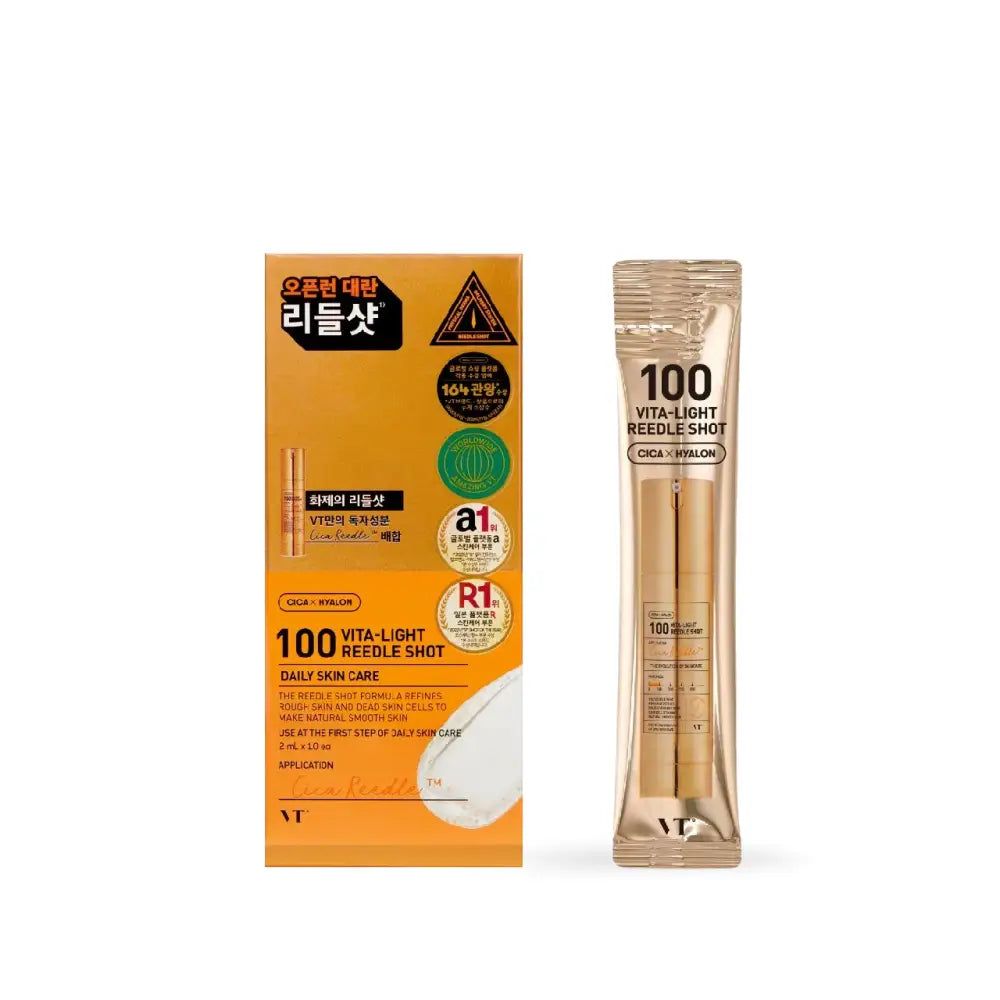 Vita Light Reedle Shot Serum 100 With Vitamin C And E - 10ea