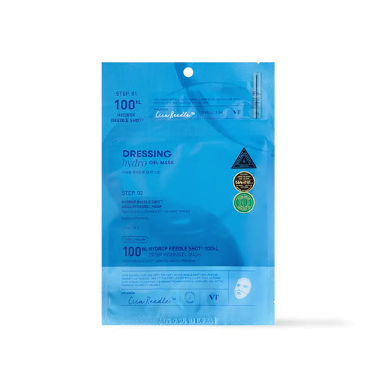VT Cosmetics Hydro Reedle Shot 100hl 2Step Hydrogel Mask - 1ea