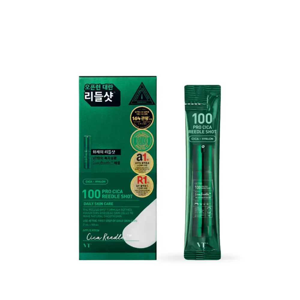 VT Cosmetics Pro Cica Reedle Shot 100 Serum Hydrating - 10ea